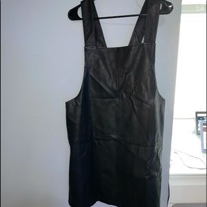 Leather overall